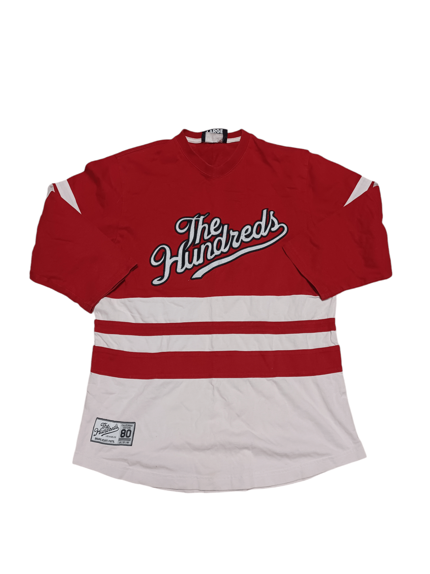 Hundreds The Hundreds Biglogo Embroidered Jersey Style Tee Sk8 Hoodie, Sweatshirt | FlexRushtees.com