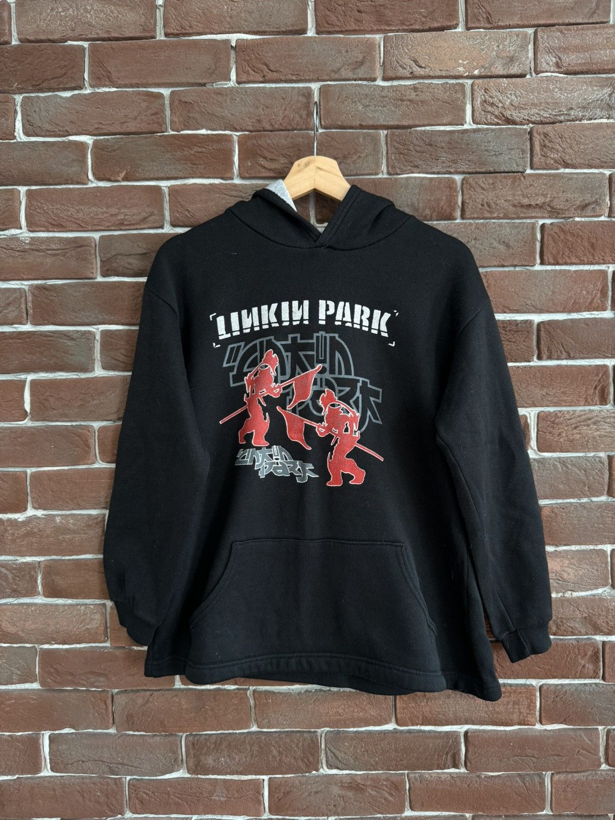 Vintage Linkin Park Rock Band Boxy Hoodie Black Rare Hype T-Shirts, Sweatshirt | FlexRushtees.com