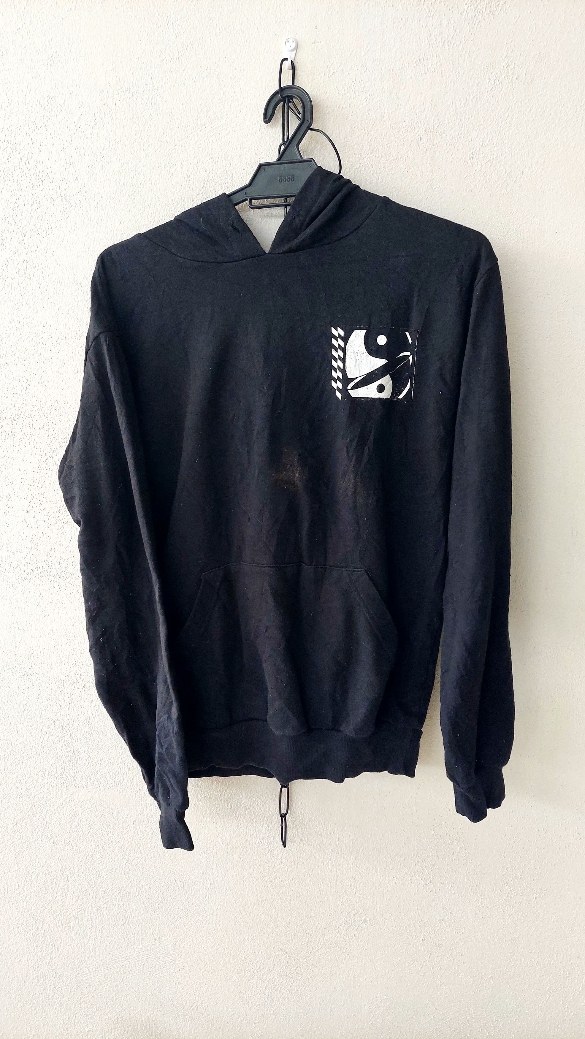 Japanese Brand Yin Yang Printed Hoodie