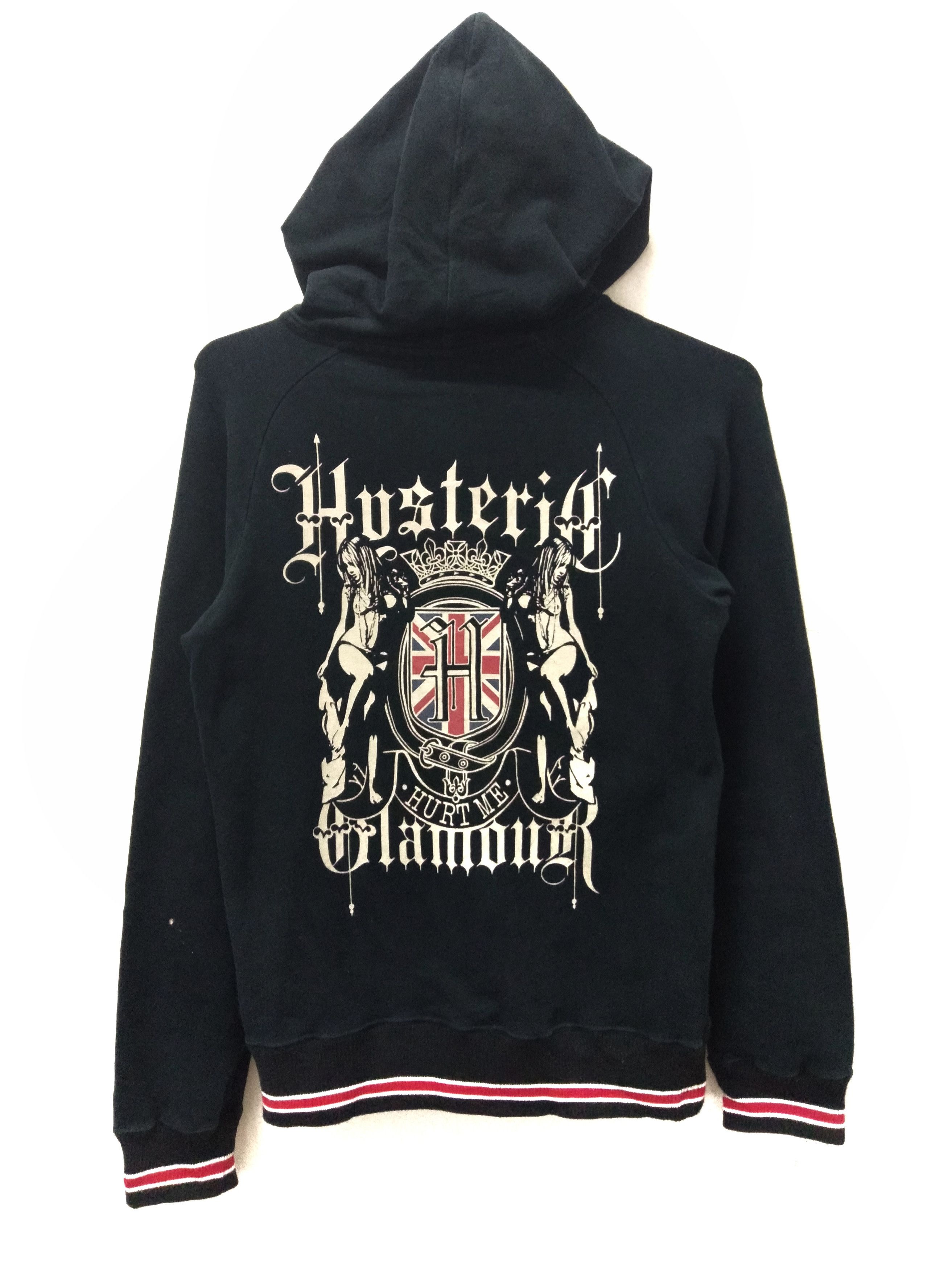 Hysteric Glamour Crazy Design Printed Hoodie T-Shirts, Sweatshirt | FlexRushtees.com