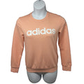Adidas Spell Out Peach Pullover Graphic Sweatshirt Small New
