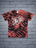 Rap Tees Y2k Vintage D12 Rap Band Graphic T Shirt Custom Tie Dyed Tee