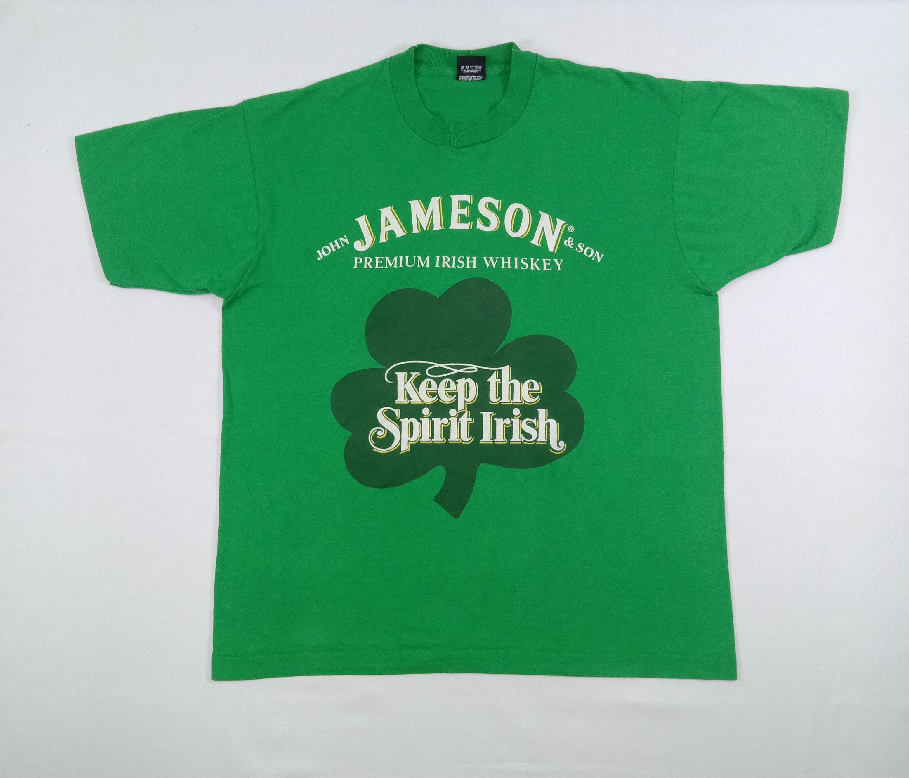 Jameson Irish Whiskey Vintage 90s Screen Star Jameson Irish Whiskey T Shirt
