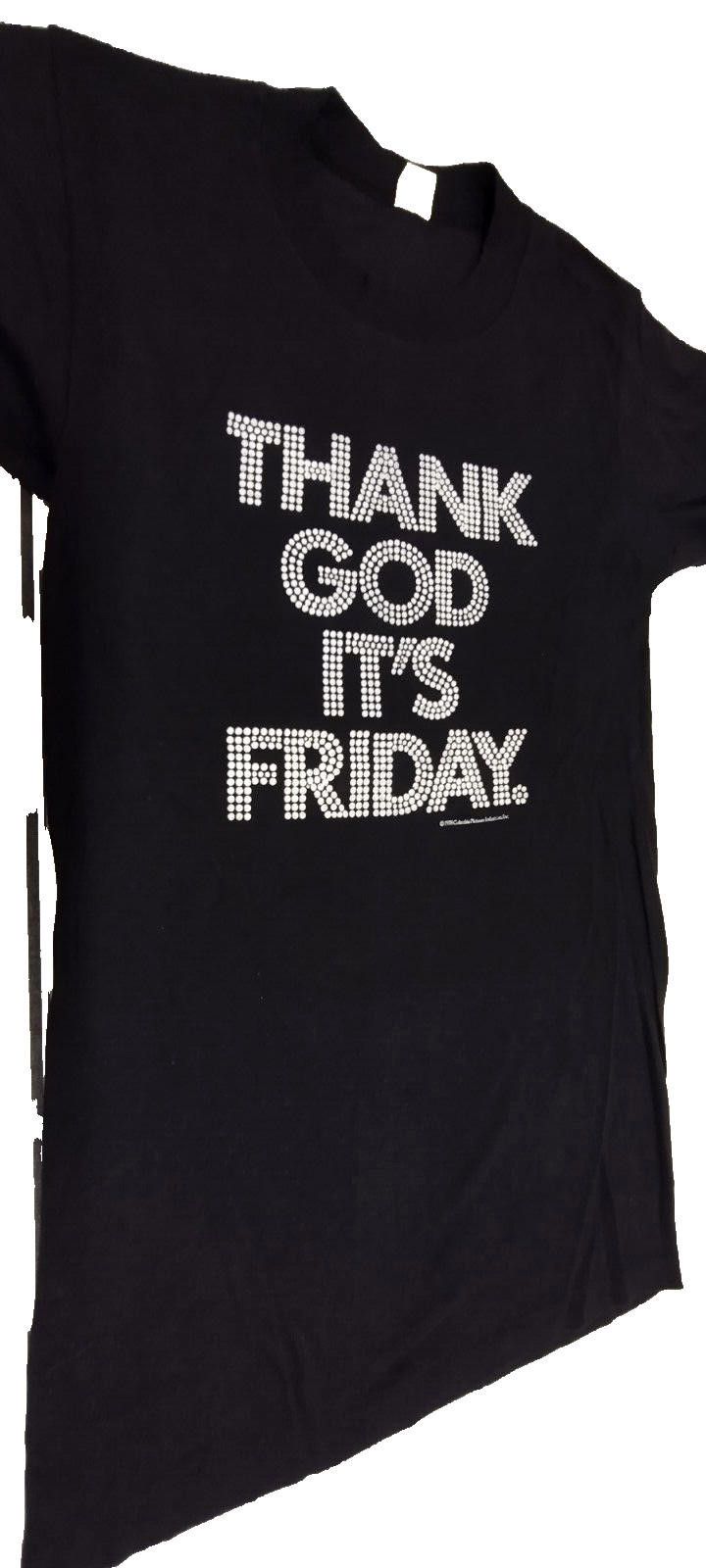 Other 70s T Shirt Motown Thank God It S Friday Casablanca Kcbq