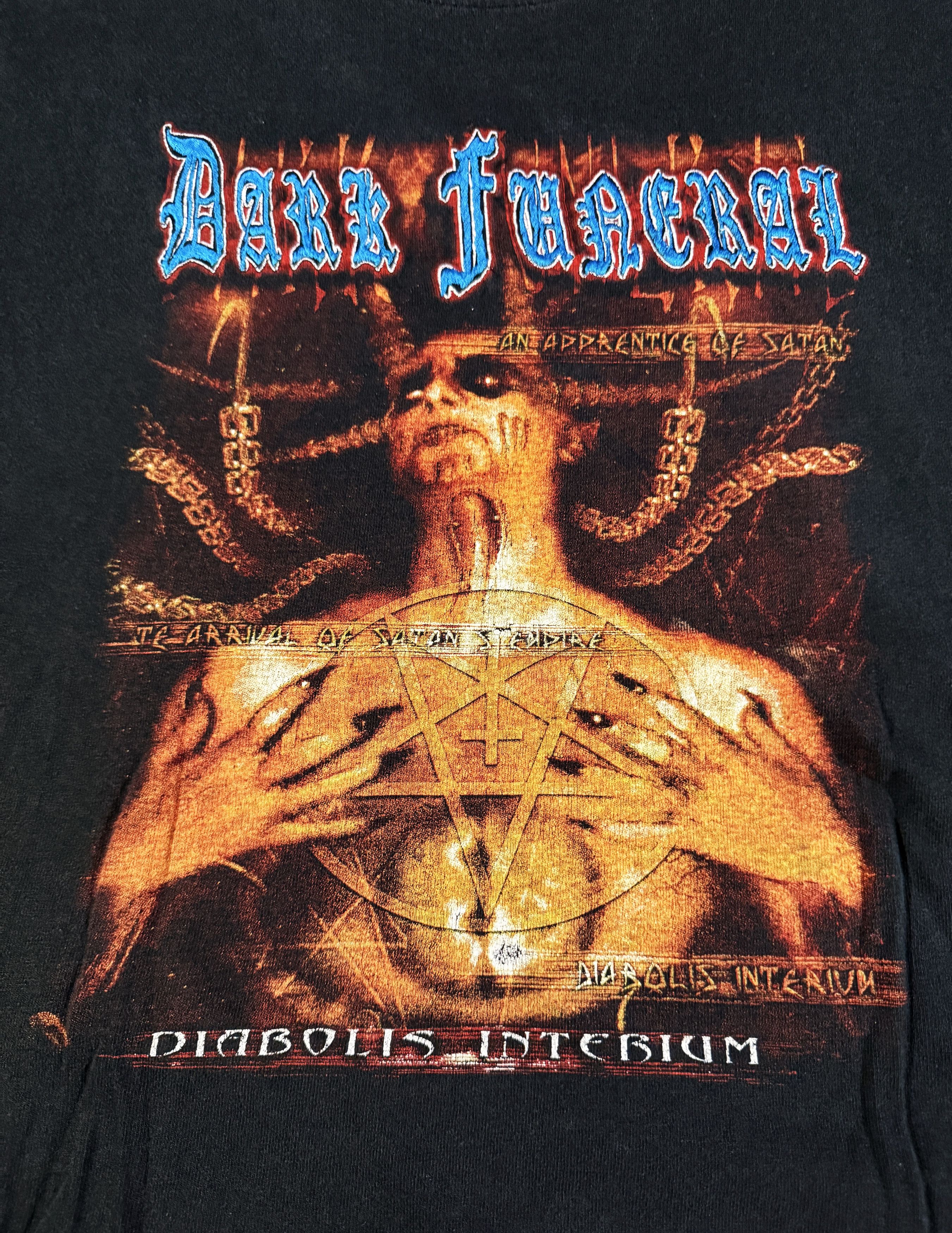 Vintage Dark Funeral Diabolis Interium Xl Vintage Shirt Resurrection