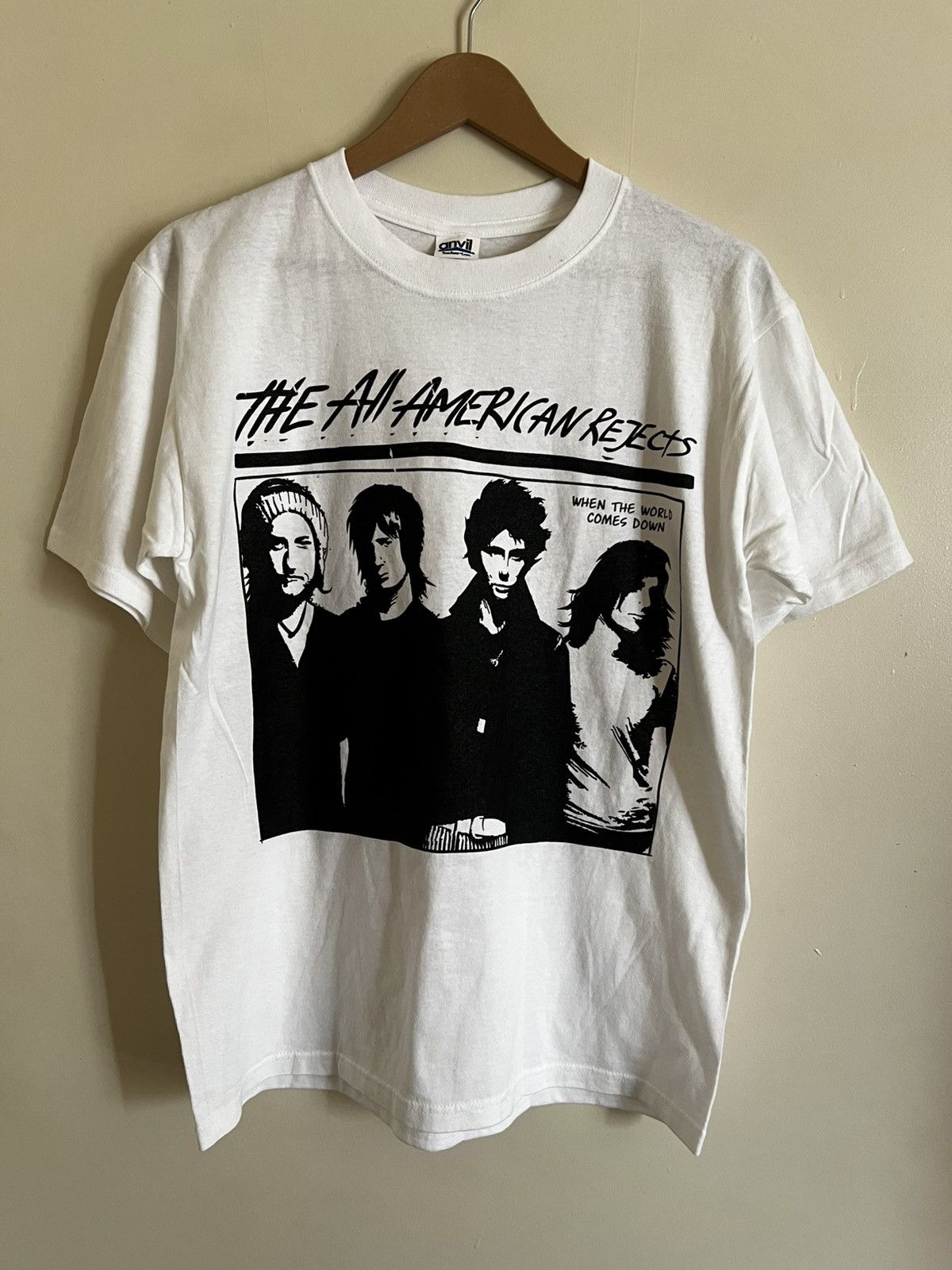 Anvil 2009 All American Rejects Battle Of The Bands Tour T Shirt