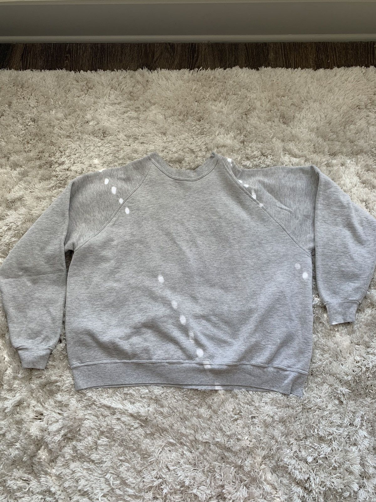 3x Vintage X Jerzees Grey Crew Neck