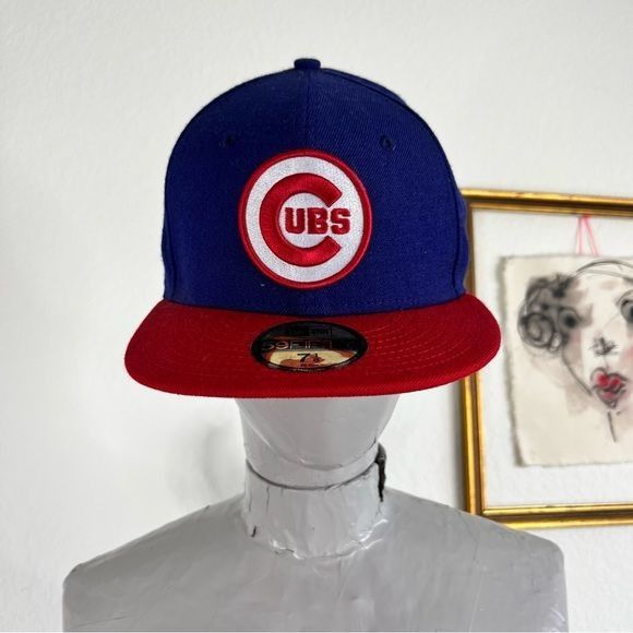 Chicago Cubs Mlb Logo 59fifty Fitted Cap