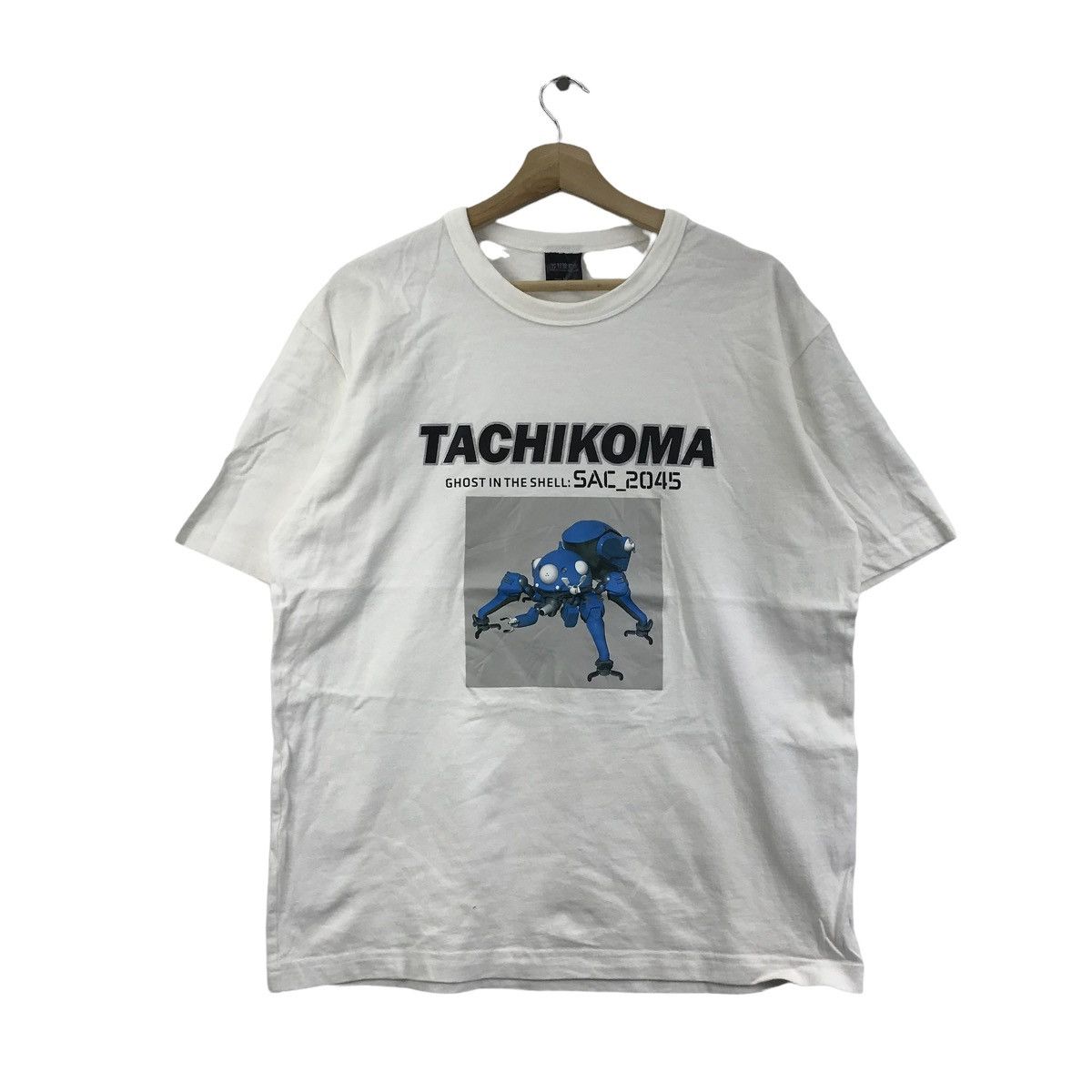 Vintage Vtg Ghost In The Shell Anime Tachikoma Robot Tee Shirt Manga Hoodie, Sweatshirt | FlexRushtees.com