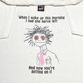 Vintage 90 S One Nerve Left Trippy