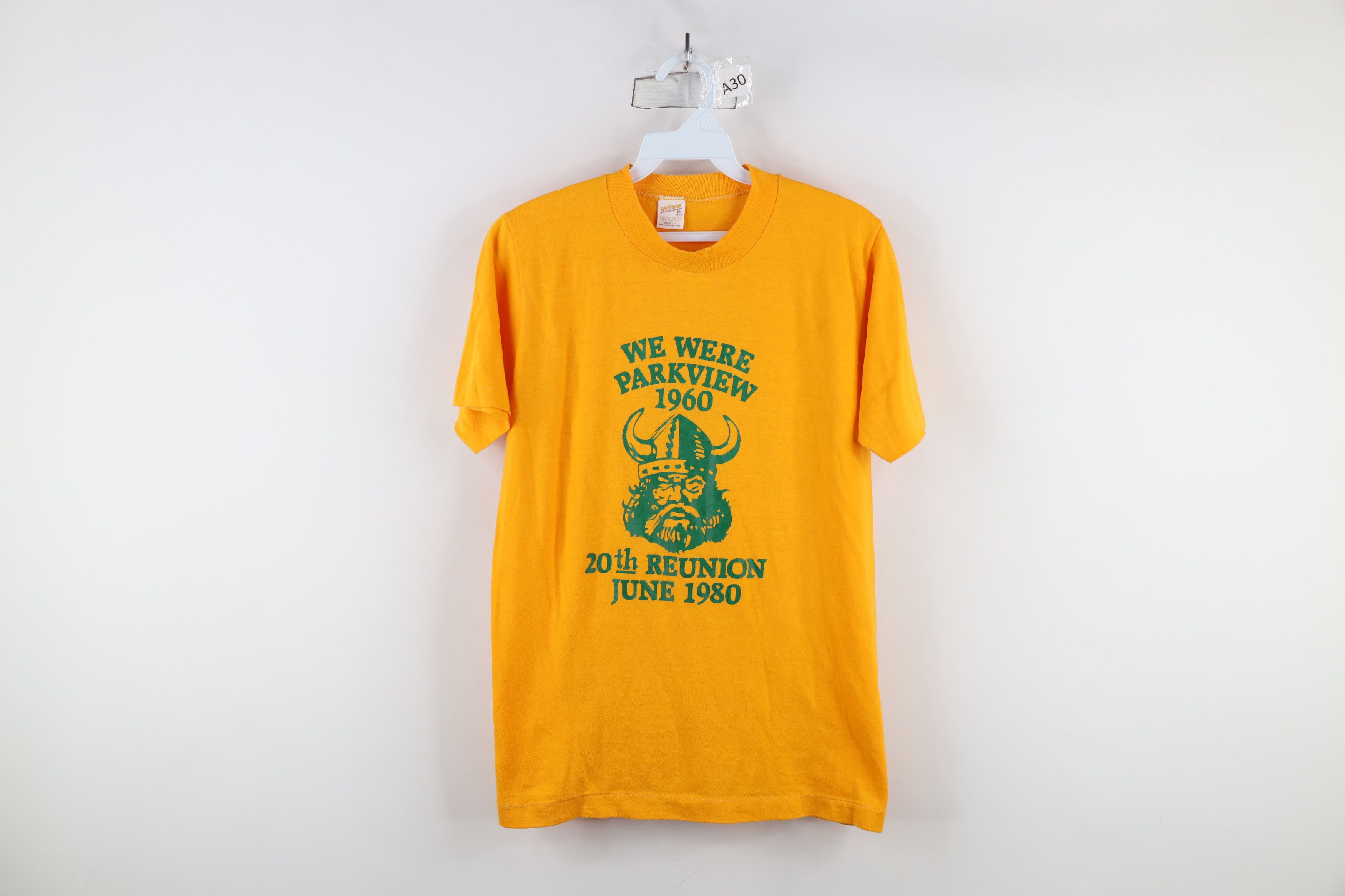 Vintage 80s High School 20th Reunion T Shirt Gold Usa Hoodie, Sweatshirt | FlexRushtees.com