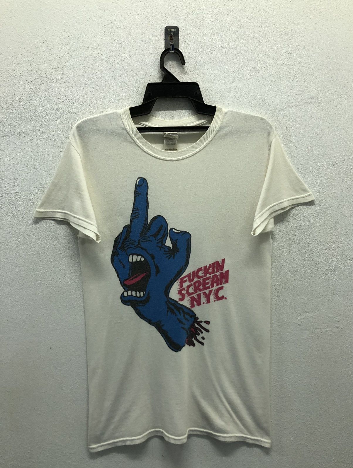 Vintage Gildan Fxckin Scream N Y C T Shirt