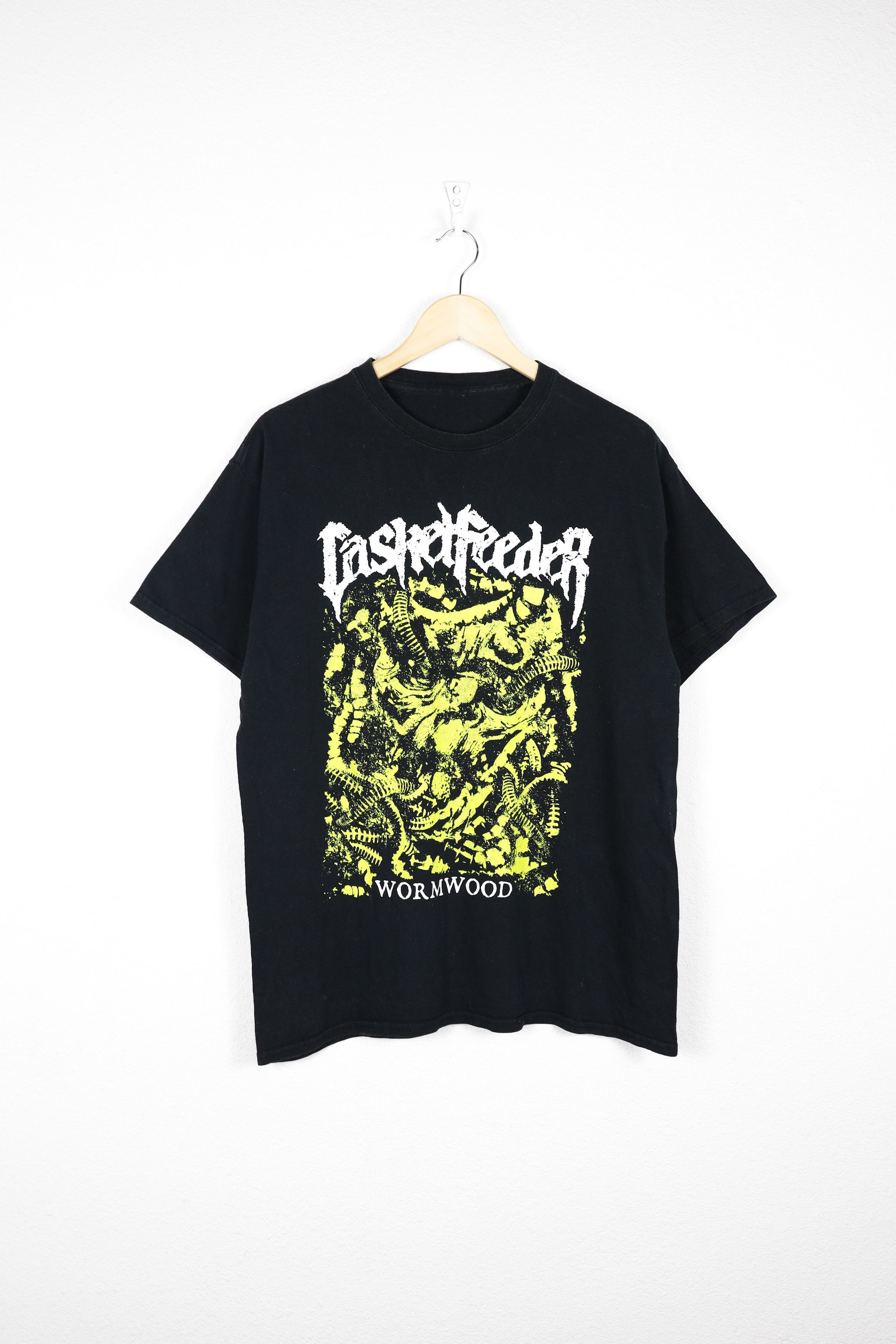 Vintage Casket Feeder Wormwood Death Metal Band Tee Hoodie, Sweatshirt | FlexRushtees.com