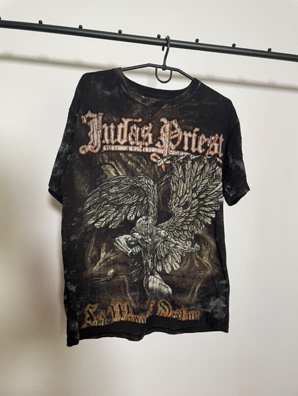 Band Tees Vintage Judas Priest Rock T Shirt Retro Hoodie, Sweatshirt | FlexRushtees.com