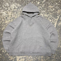 Vintage Russell Athletic Grey Blank Boxy Crewneck Hoodie