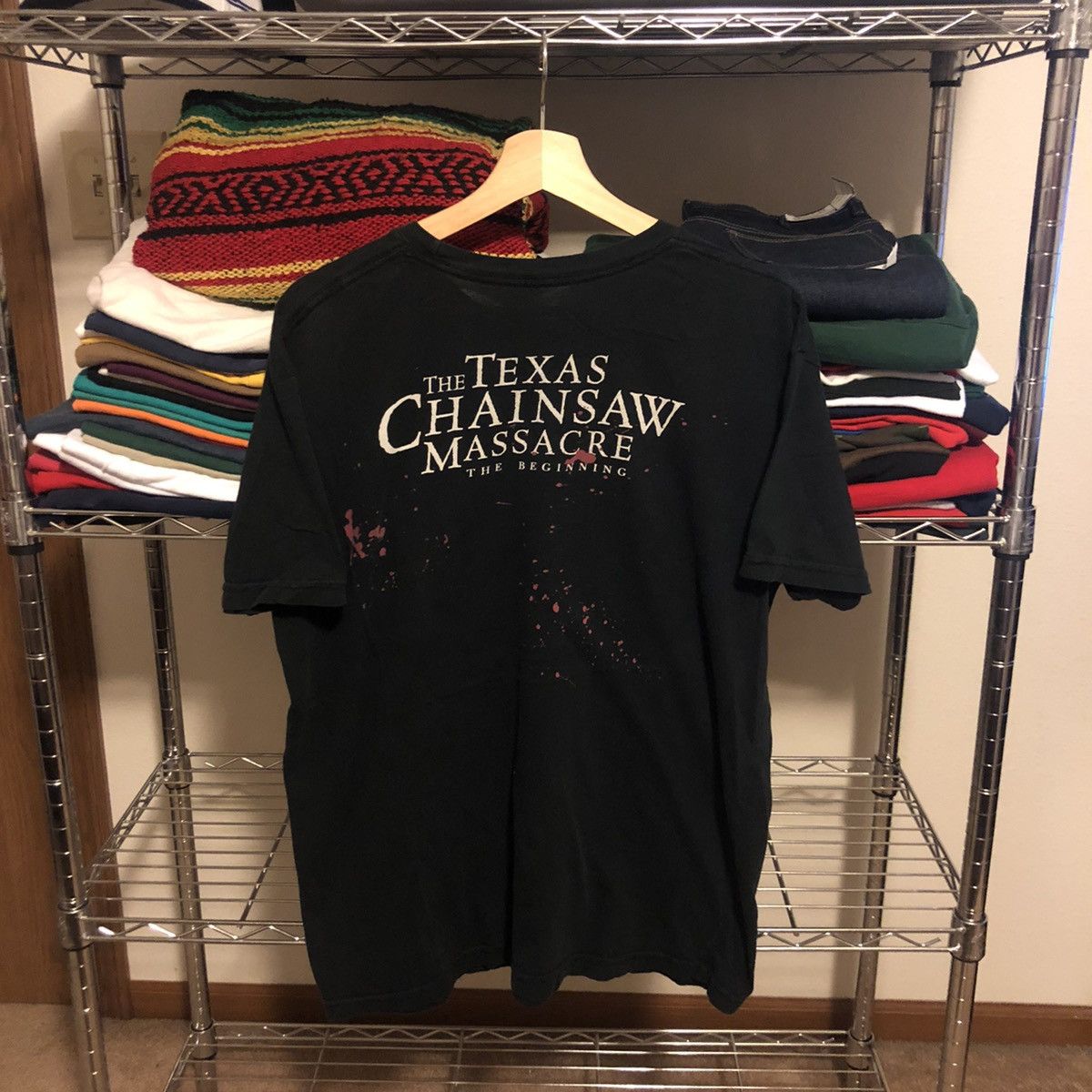 Vintage Texas Chainsaw The Begging Promo Tee