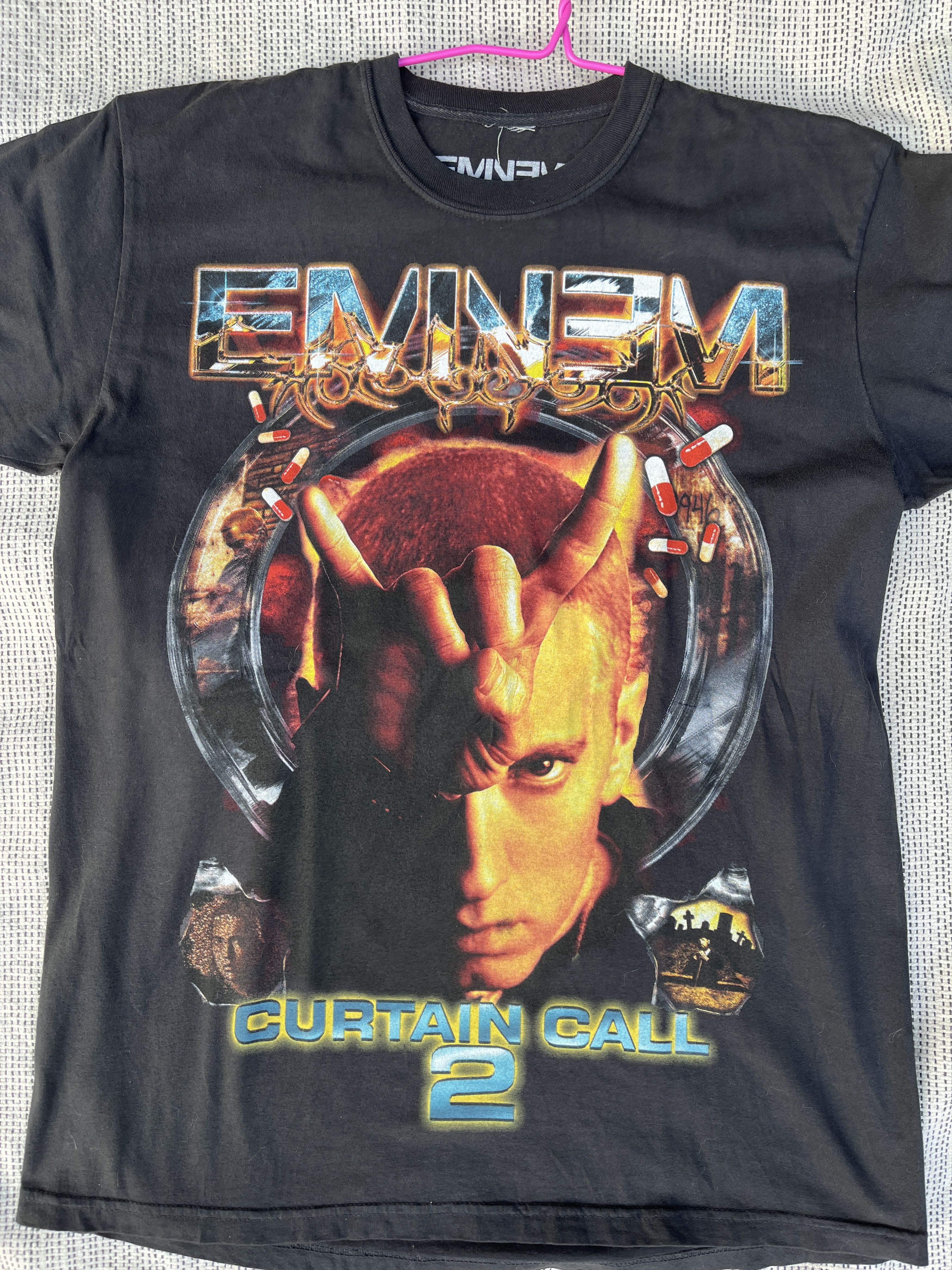 Eminem X Rap Tees Darien Bruze Eminem Curtain Call 2 T Shirt Hoodie, Sweatshirt | FlexRushtees.com