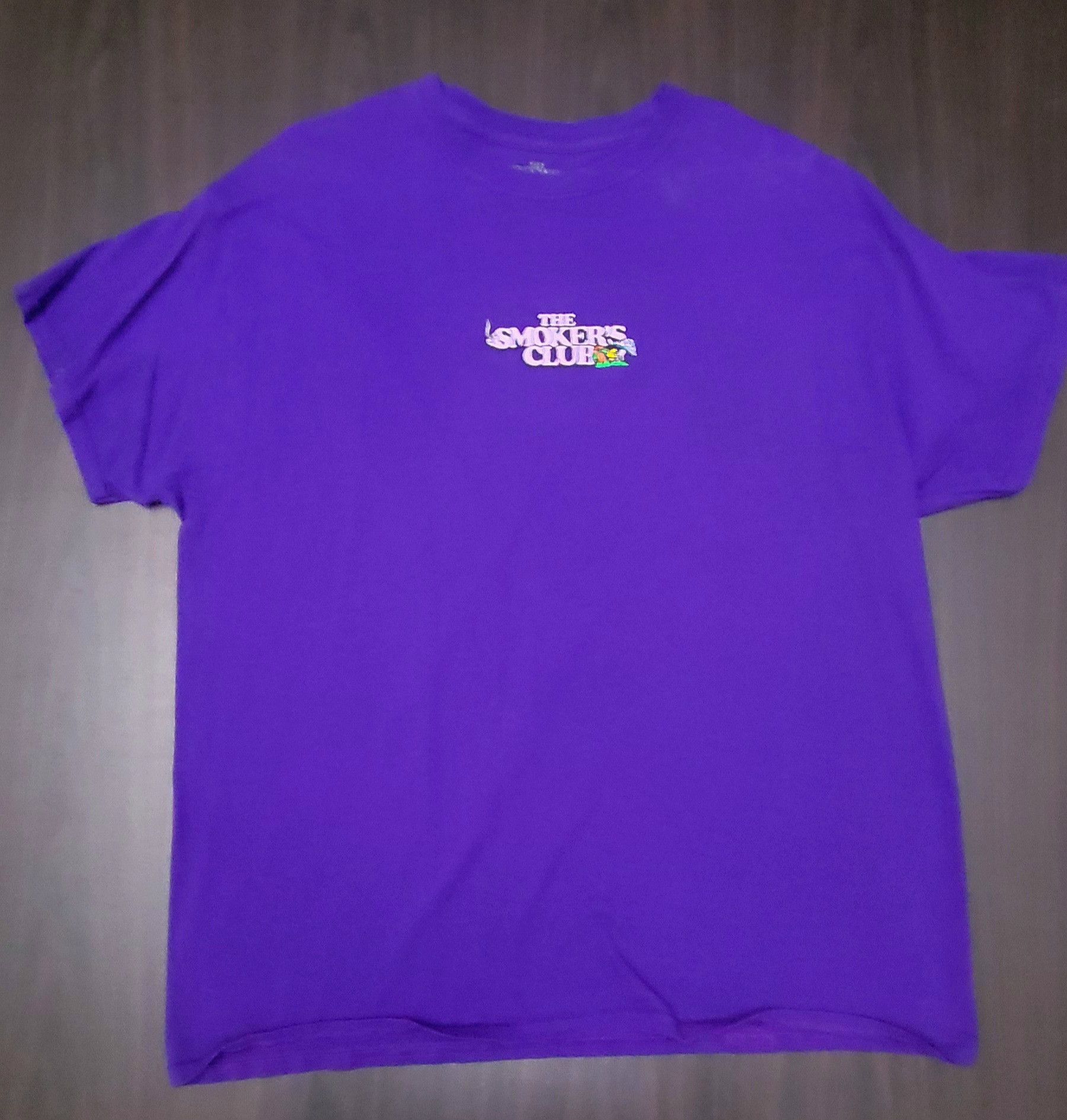 Vintage Rare The Smokers Club Magic Mushrooms Logo Tee