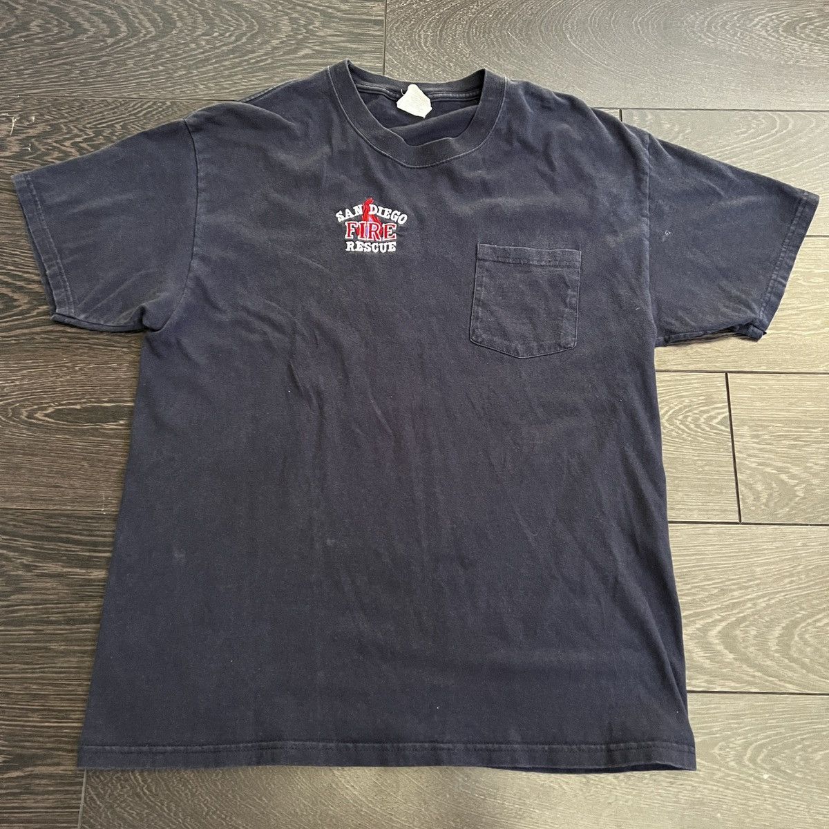 Vintage Hanes San Diego Fire Department Tee Shirt Medium