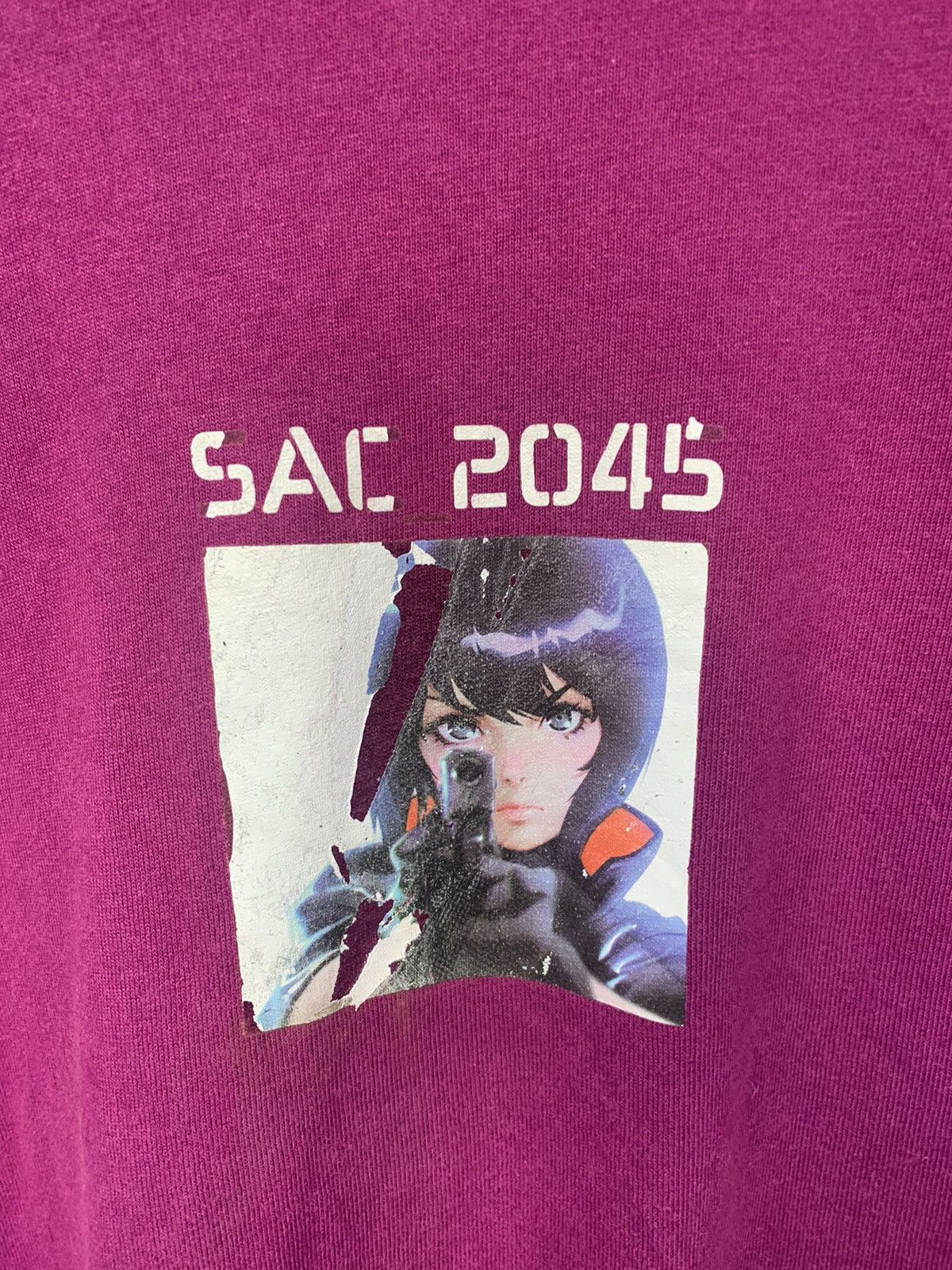 Gu X Japanese Brand Gu X Ghost In The Shell Sac 2045 Tee