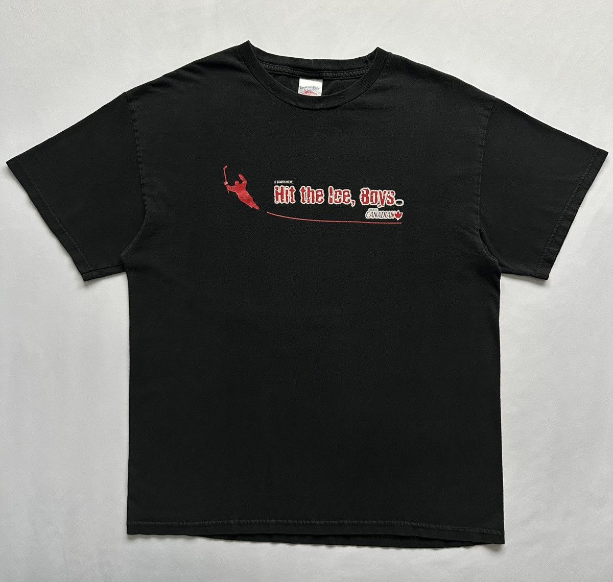 Nhl Molson Canadian Beer 2000s Hockey Graphic Y2k Quote T Shirt Hoodie, Sweatshirt | FlexRushtees.com