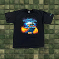 Vintage Back To The Future T Shirt Kids Xl Black 90s Movie Graphic Print Unisex