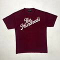 The Hundreds Share Vintage The Hundreds Spellout Red T Shirt Size M Hoodie, Sweatshirt | FlexRushtees.com