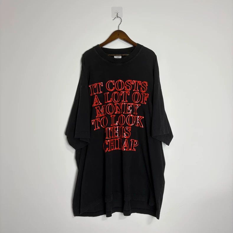 Vetements 24ss New Vitermeng Red Slogan Lettering Print Sh T-Shirts, Hoodie, Sweatshirt | FlexRushtees.com