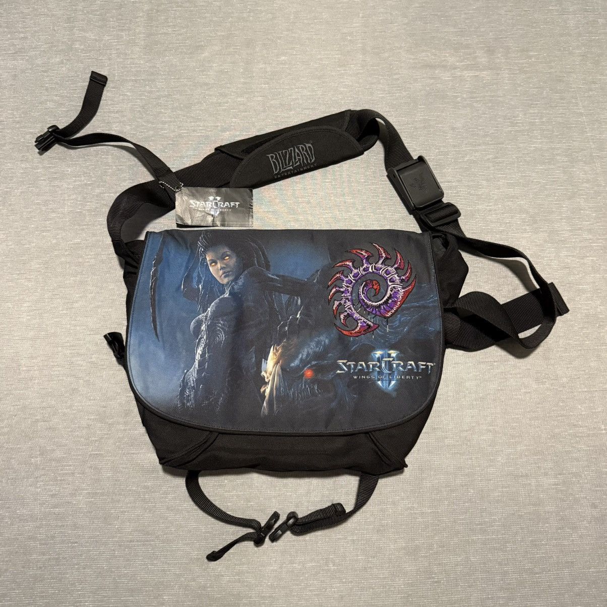 Other New Razer Starcraft Ii Zerg Edition Messenger Laptop Bag