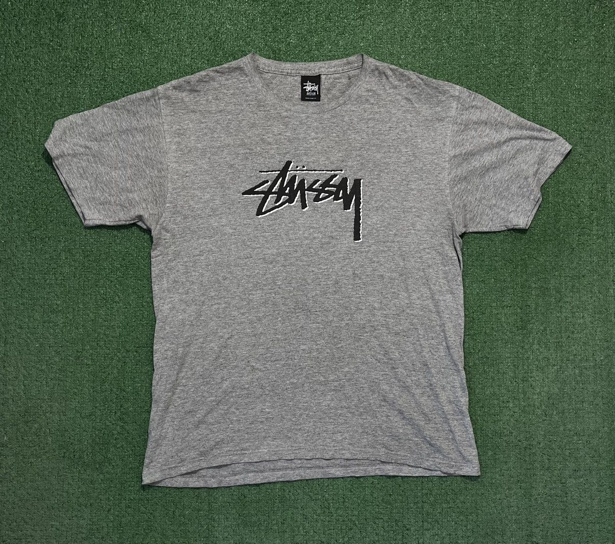 Stussy Tee Vintage Grey Made In Mexico Hoodie, Sweatshirt | FlexRushtees.com