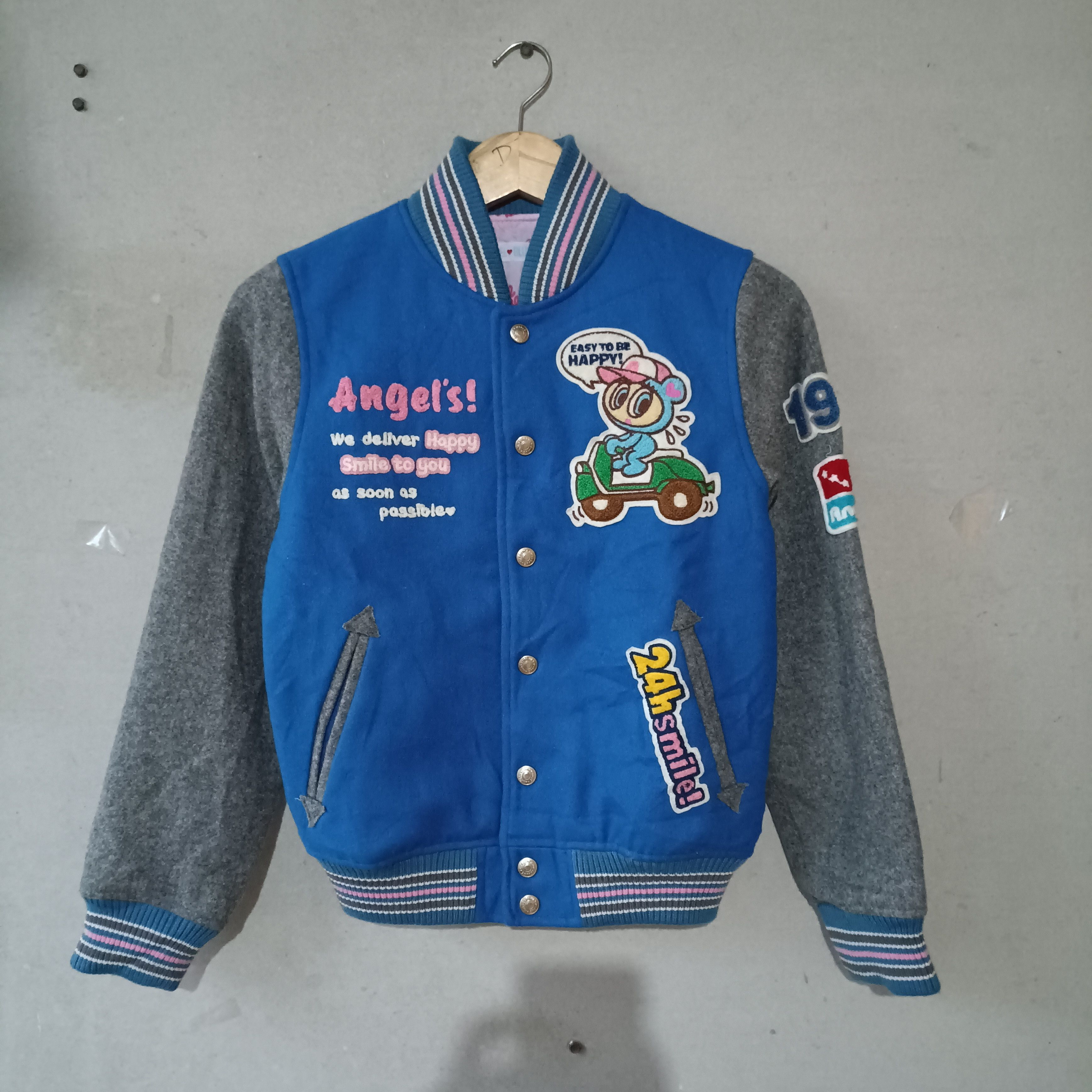 Blue 2000s Angel Blue Patch Varsity Cute T-Shirts, Hoodie, Sweatshirt | FlexRushtees.com