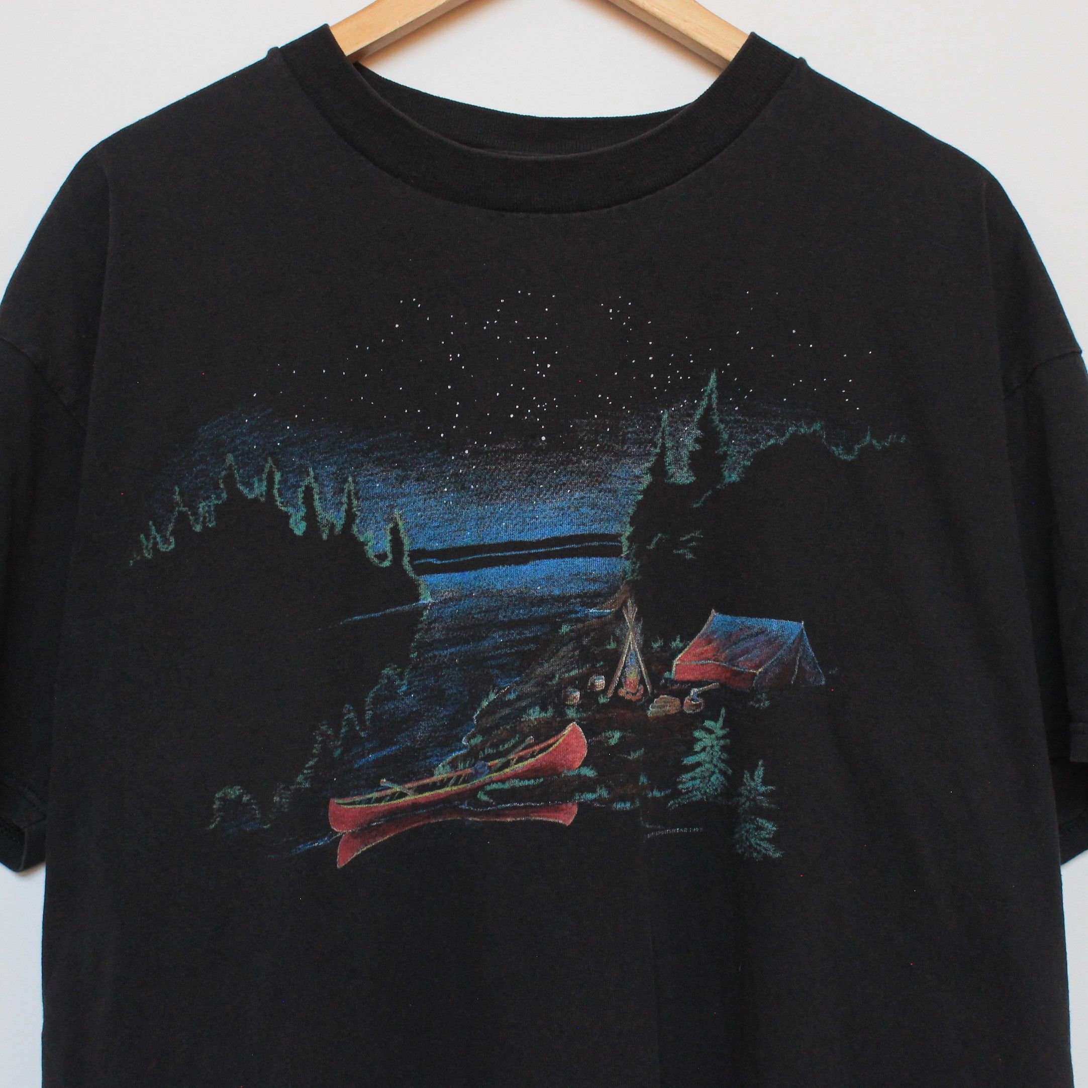 Vintage Camping Sky T Shirt Hoodie, Sweatshirt | FlexRushtees.com