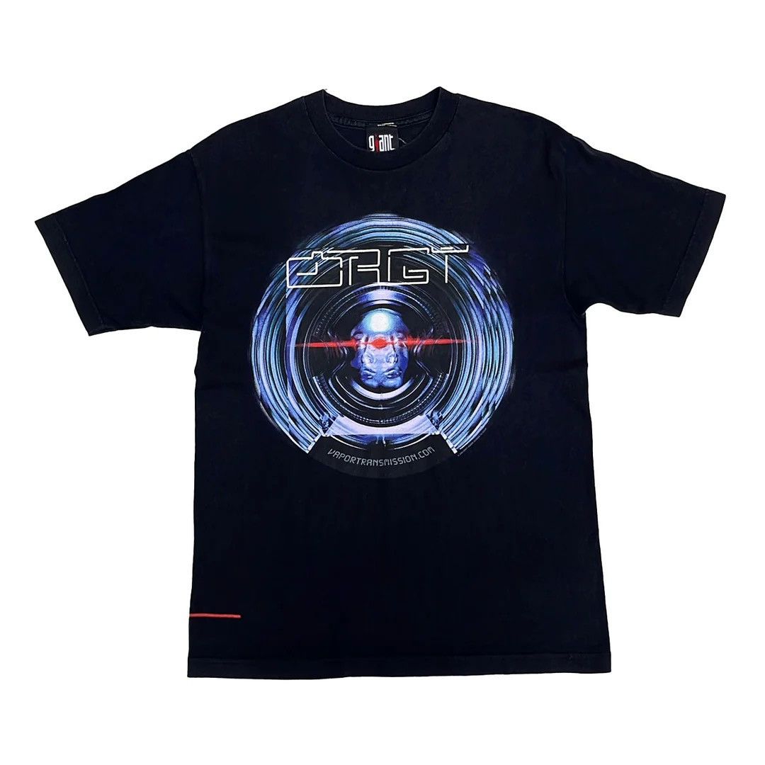 Giant X Vintage Orgy 2000 Vintage Band Vapor Transmission Tour T Shirt Rare