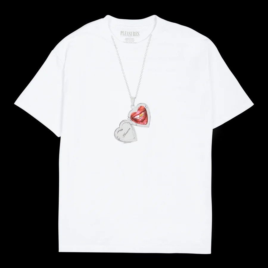 New Pleasures Beauty White Tee Sz Small Hoodie, Sweatshirt | FlexRushtees.com