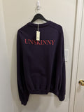 Brand New Vetements Oversized Unskinny Purple Sweatshirt T-Shirts, Hoodie | FlexRushtees.com
