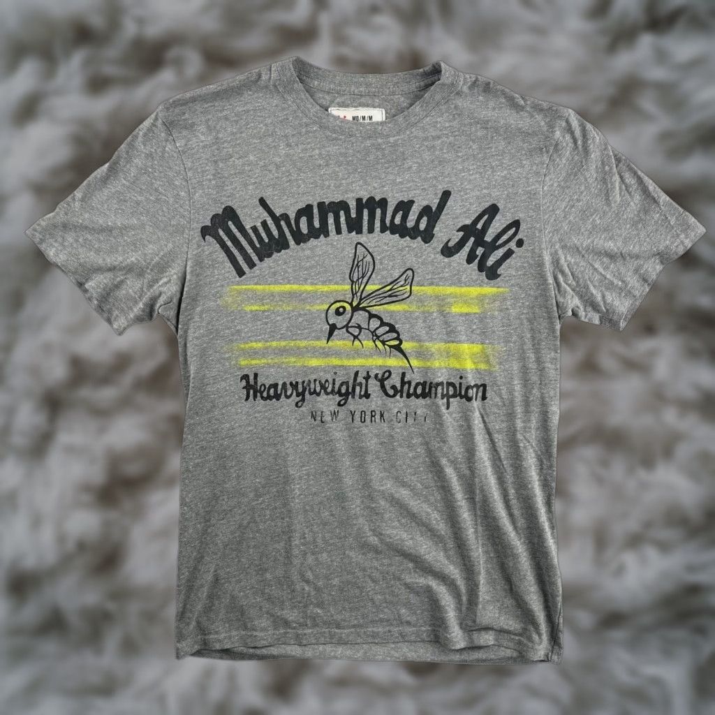 Armour Under Armour Men S T Shirt Gray Roots Of Fight Muhammed Ali Bee Short Sleeve Medium Men