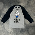 Band Tees Vintage 00s Green Day Raglan Hoodie, Sweatshirt | FlexRushtees.com