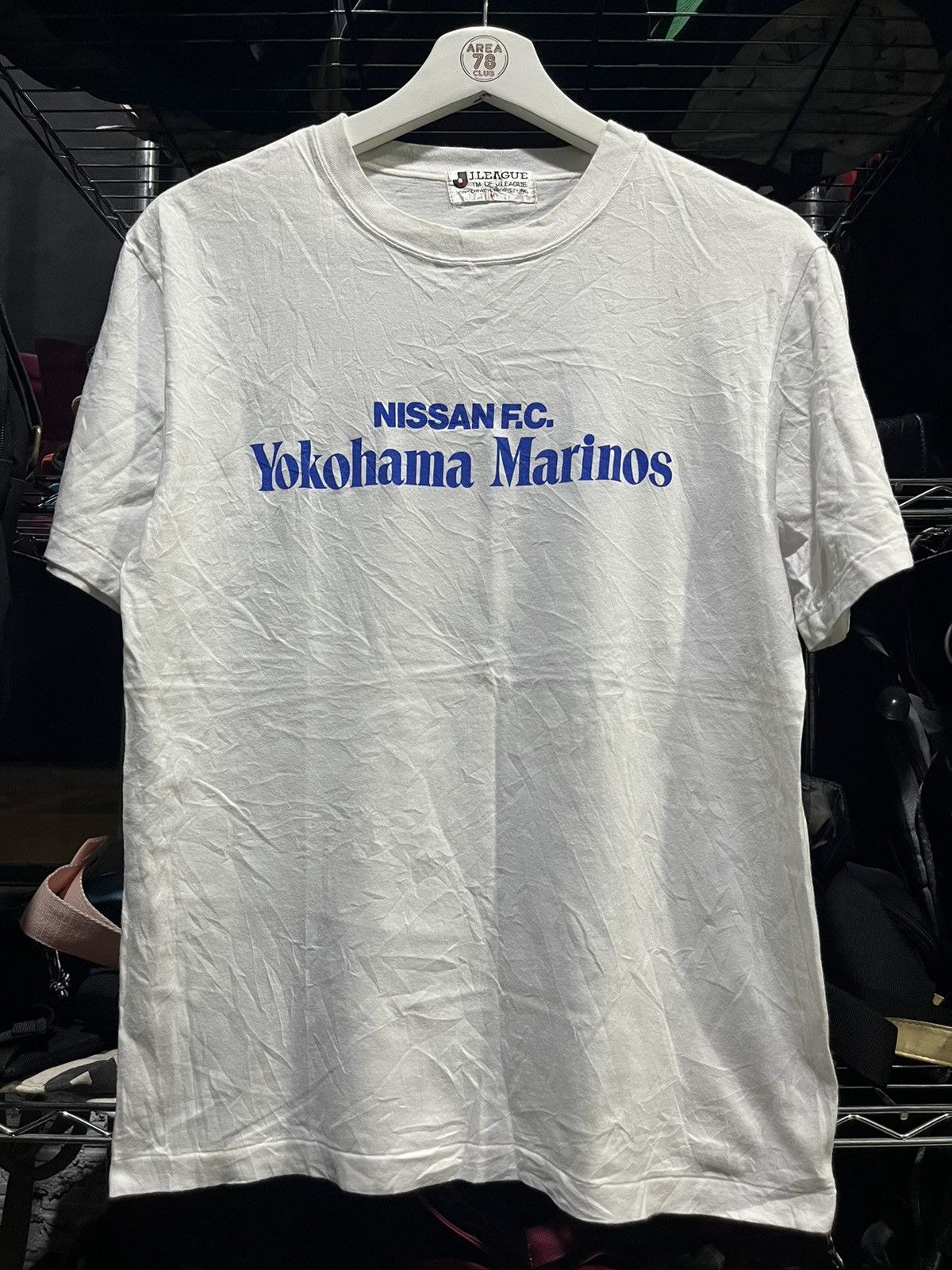Vintage Nissan Fc Yokohama Marinos J League Football Tee 90s Hoodie, Sweatshirt | FlexRushtees.com