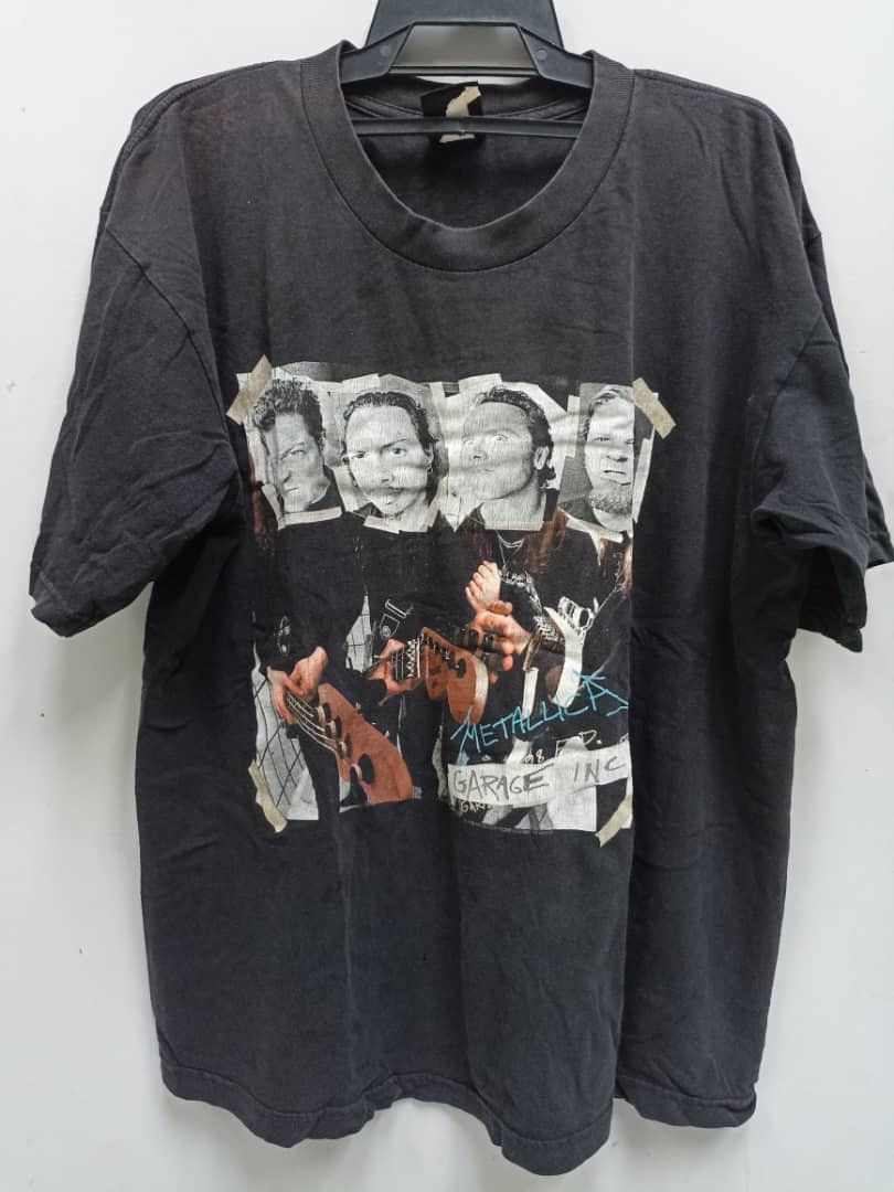 Metallica X Vintage Vintage Metallica Garage Inc Heavy Metal Band Tshirt