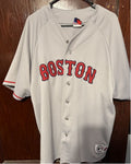Majestic Boston Red Sox Majestic Vintage Jersey Men S Sz Xl Gray