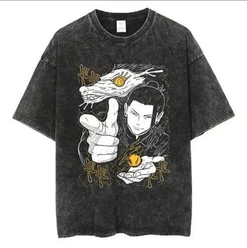 Y2k Vintage Styled Suguru Geto Jujutsu Kaisen T Shirt Hoodie, Sweatshirt | FlexRushtees.com