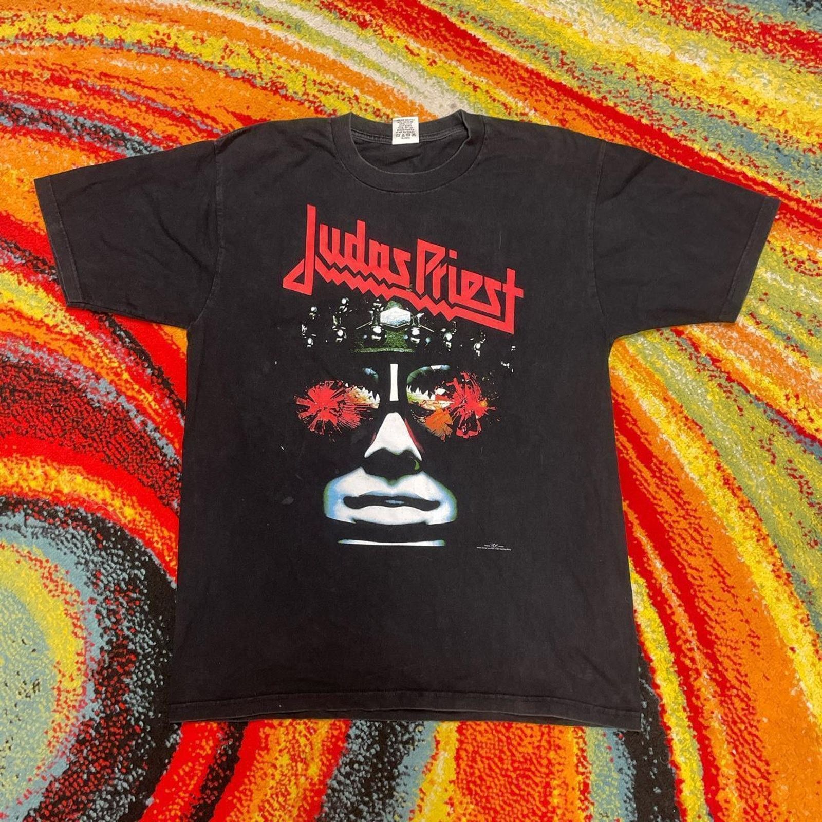 Other L 90s Judas Priest 1978 1979 World Tour Print Band Shirt Hoodie, Sweatshirt | FlexRushtees.com