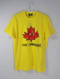 Dsquared2 Yellow T Shirt Hoodie, Sweatshirt | FlexRushtees.com