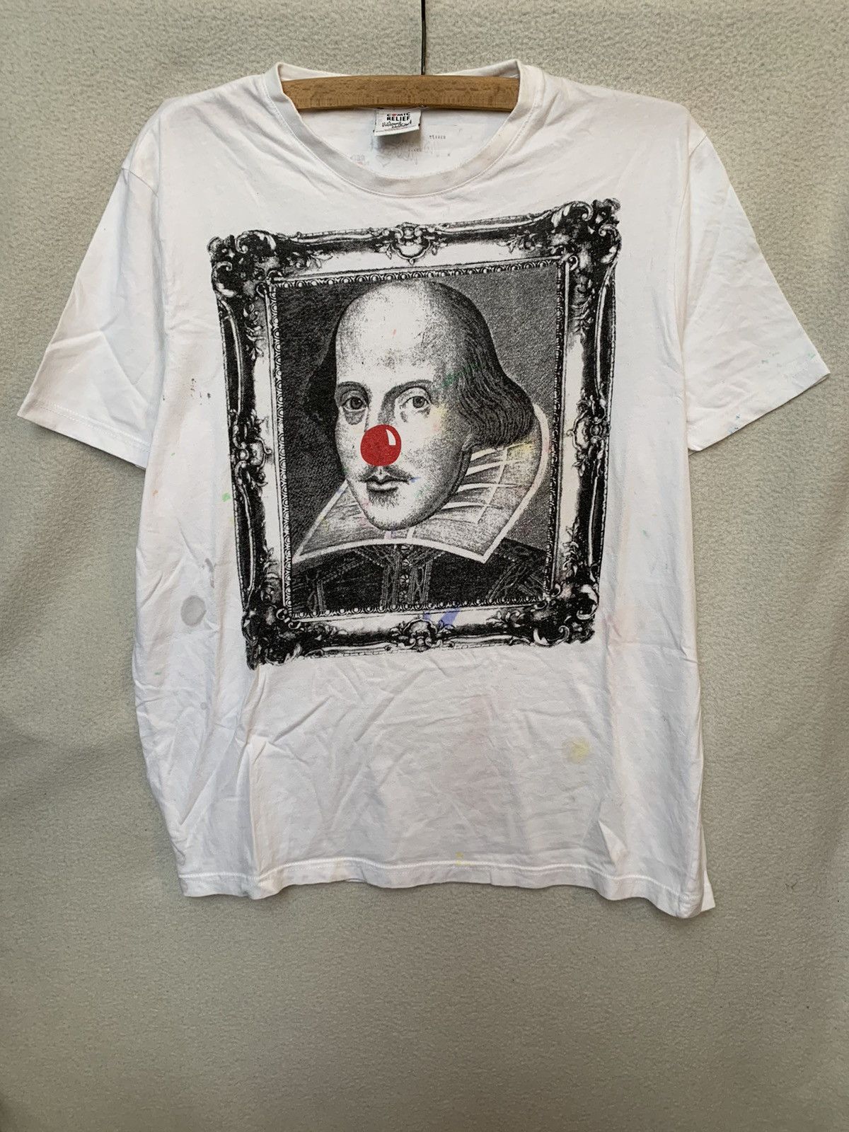 Westwood Custom Vivienne Westwood Comic Relief Shakespeare T Shirt Hoodie, Sweatshirt | FlexRushtees.com