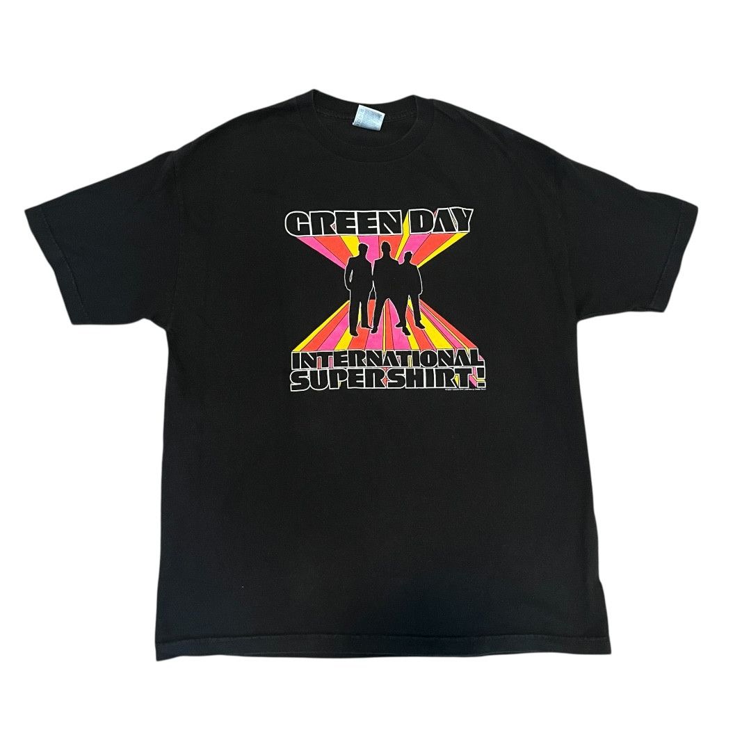 Vintage Green Day International Superhits T Shirt Hoodie, Sweatshirt | FlexRushtees.com