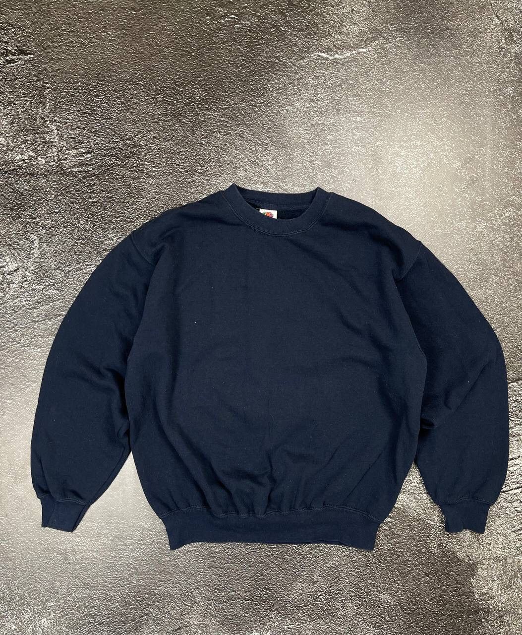 Vintage Fruit Of The Loom Basic Sweatshirt 90s