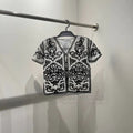 Dior Artist Floral Short Sleeved Shirt