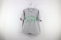 Vintage 90s Starter New York Jets Football T Shirt Gray Usa