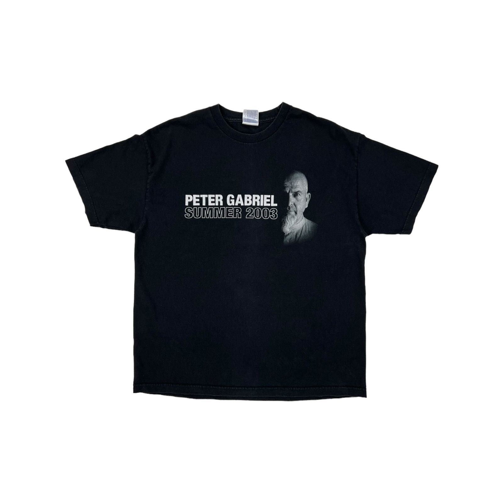 Vintage 2003 Peter Gabriel Summer Tour Tee Xl Hoodie, Sweatshirt | FlexRushtees.com