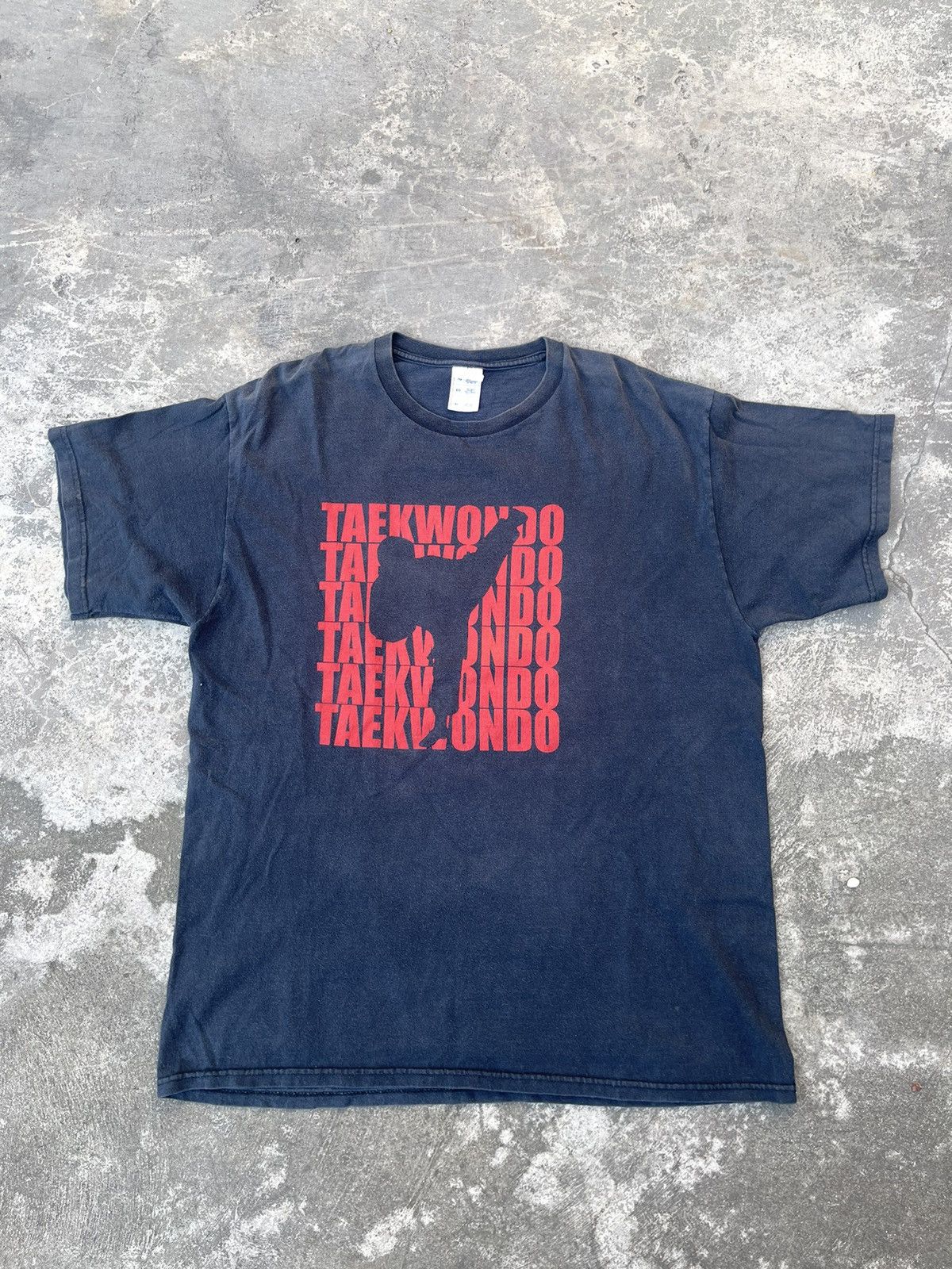 Vintage Tae Kwon Do T Shirt Korea Usa Xl Kungu Martial Art Hoodie, Sweatshirt | FlexRushtees.com